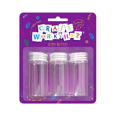 Craft - Glass Bottle 25ml 3pc