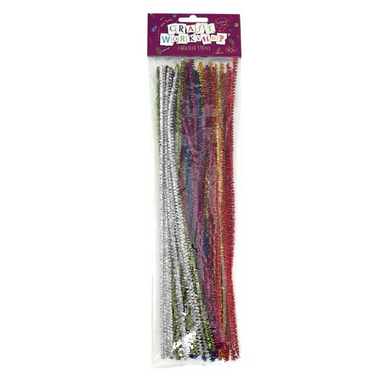 Craft - Glitter Pipe Cleaners 40pc