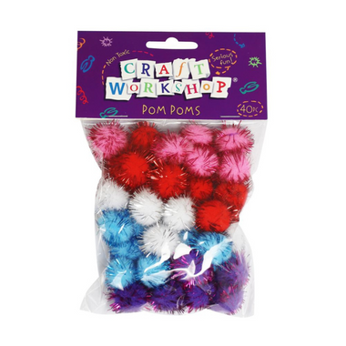 Craft - Glitter Pompoms