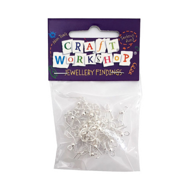 Craft - Jewellery Earring Hooks 40pc