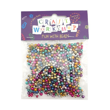 Craft - Metallic Plastic Beads