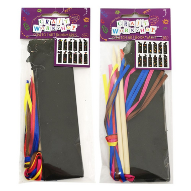 Craft - Scratch Art Bookmarks 12pk