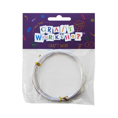 Craft - Silver Wire 4m x 1.5mm