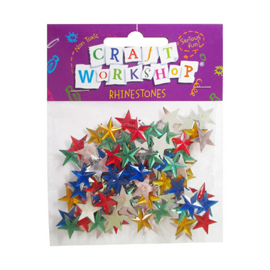 Craft - Star Rhinestones Assorted