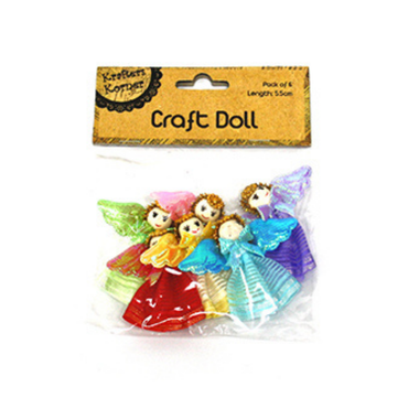 Craft Angel Dolls 5.5cm - 6pc