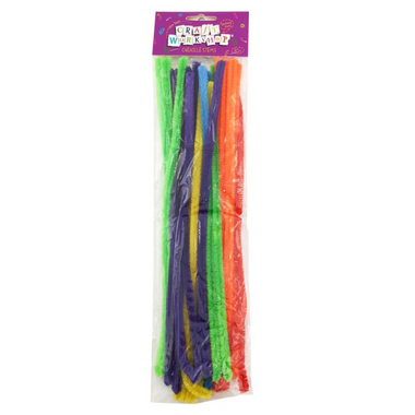 Craft Chenille Stem 8mm 30pc