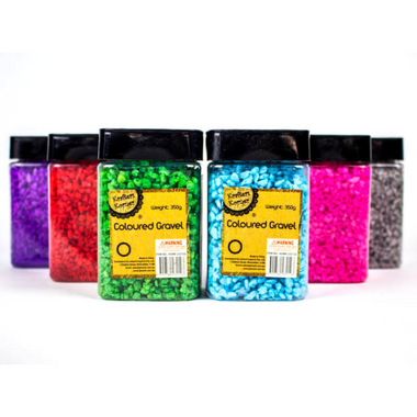 Craft Coloured Gravel - 350g