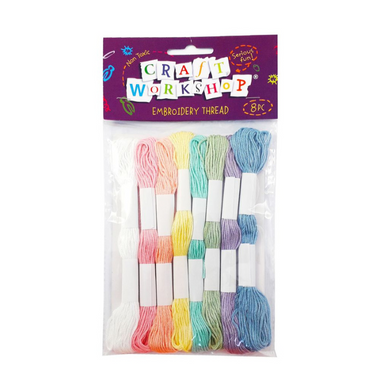Craft Cotton Pastel Colours 8pc