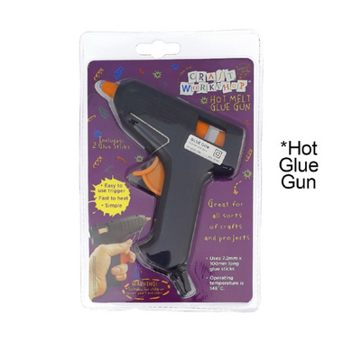 Craft Glue Gun Hot with 2x Glue Sticks