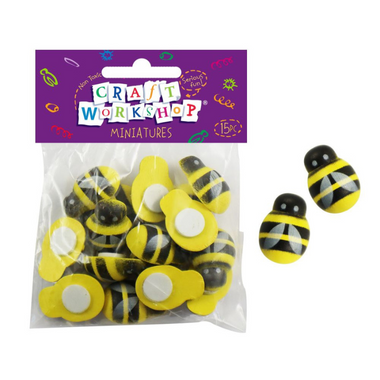Craft Honey Bees 15pc