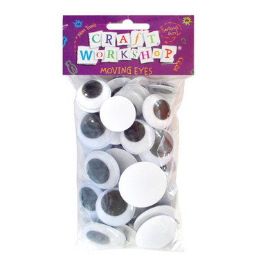 Craft Moving Eyes 100pc