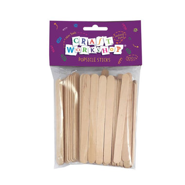 Craft Pop Sticks Plain 100pc 114x10