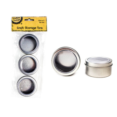 Craft Storage Tins 3pc