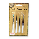 Craft Tweezers 4pc