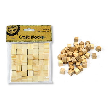 Craft Wood Blocks 49pc