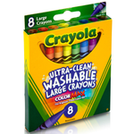 Crayola Ultra-Clean Washable Large Crayons 8pk