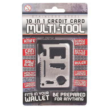 Credit Card Multi-tool 10in1