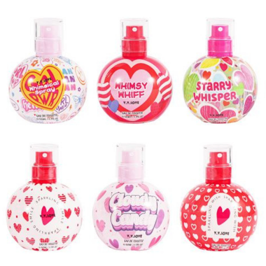 Cute Girl Fragrances 50ml 6 Assorted