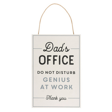 DC Dads Office Hanging Sign