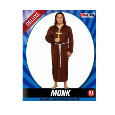 Deluxe Adult Costume - Adult Monk XL
