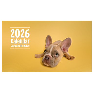 Desktop Calendar Dogs and Puppies