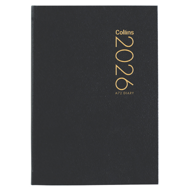 Diary A72 Black - Even Year