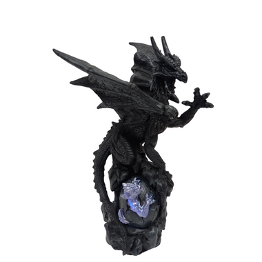 Dragon Standing on Egg with Baby