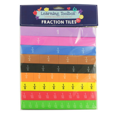EVA Fraction Tiles 51pcs
