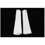 Elbow Length Glove-White