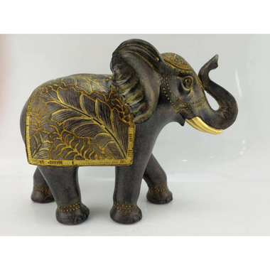 Elephant Black and Gold