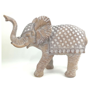 Elephant Tan and White