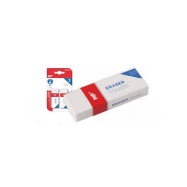 Eraser White 2 pcs