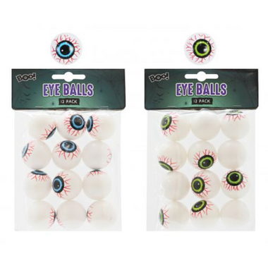Eye Balls 12pk Asst