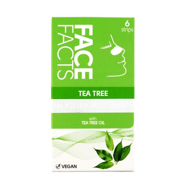 Nose Pore Strips Face Facts Tea Tree 6pc