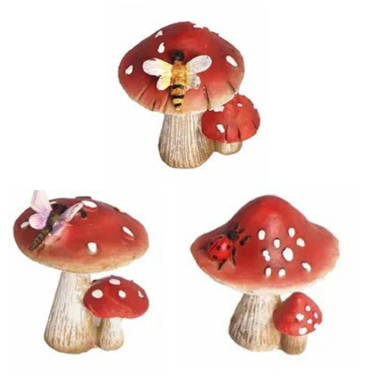 Fairy Garden - Double Mushroom