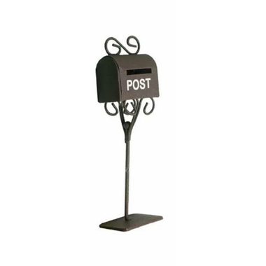 Fairy Garden - Metal Post Box