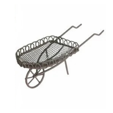 Fairy Garden - Metal Wheelbarrow
