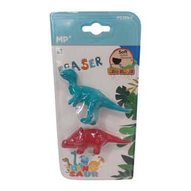 Fantasy Eraser Dinosaur 2pk