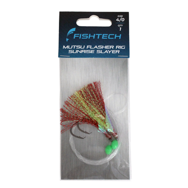 Fishtech 4/0 Mutsu Flasher - Sunrise Slayer