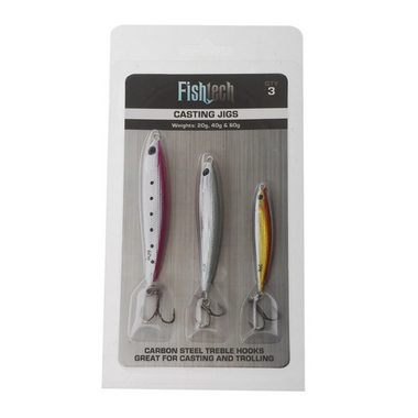 Fishtech Casting Jigs 3pc