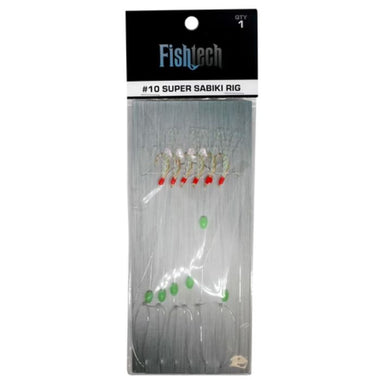 Fishtech Sabiki Rig Rubber Skin #10