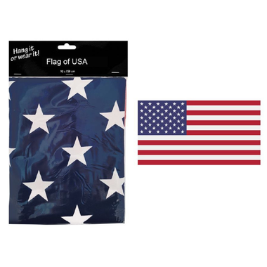 Flag USA Hang or Wear It 90x150cm