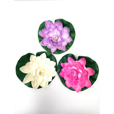 Floating Flowers 17cm 3 Assorted