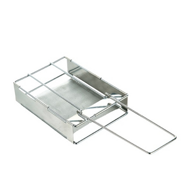 Folding Gauze Toaster - Stainless Steel