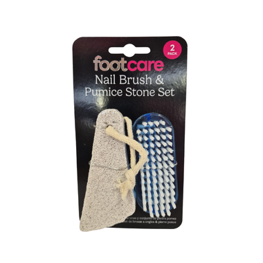 Footcare - Pumice Stone & Nail Brush Set