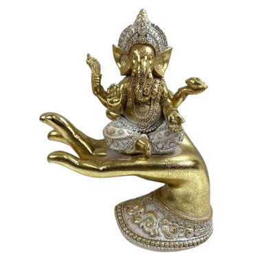 Ganesh Sitting on Hand