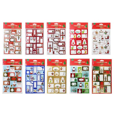 Gift Tag Stickers 2pc Assorted