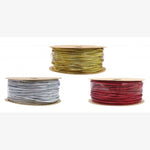 Gift Twine Metallic Elastic 8m Assorted