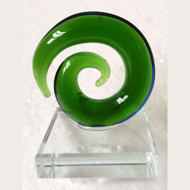 Glass Art Koru