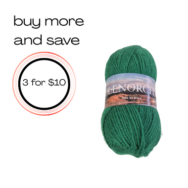 Glenorchy 100% NZ Wool 04 Green
